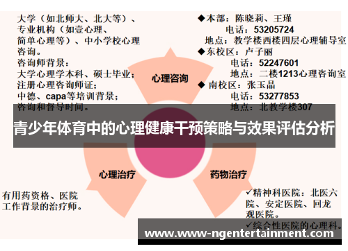 青少年体育中的心理健康干预策略与效果评估分析